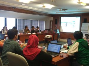 Sharing di Indosat Ooredoo kantor Pusat day 1